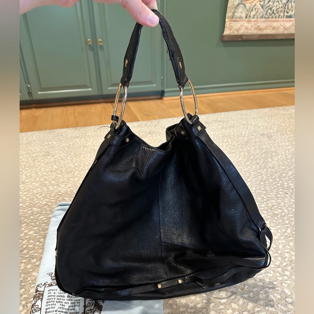 Vintage Juicy Couture Leather Hobo Bag
